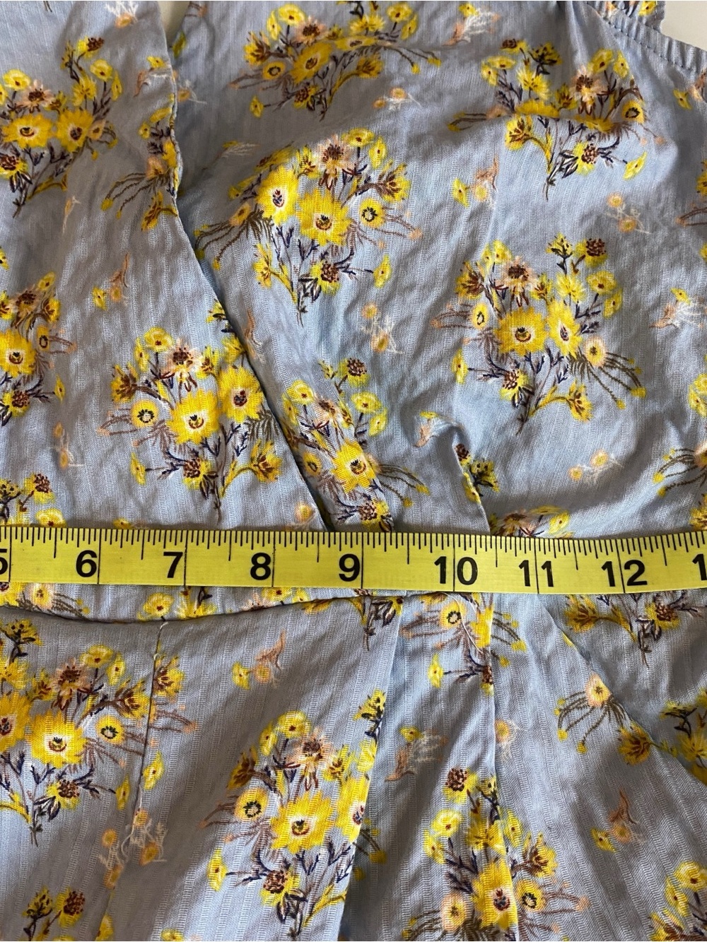 Happy x Nature 🌻by Kate Hudson Ruffle Jumpsuit Sz 0 - Picture 8 of 12